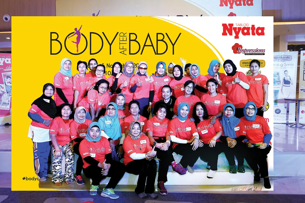 Kemeriahan Event Body After Baby Bersama Tabloid Nyata