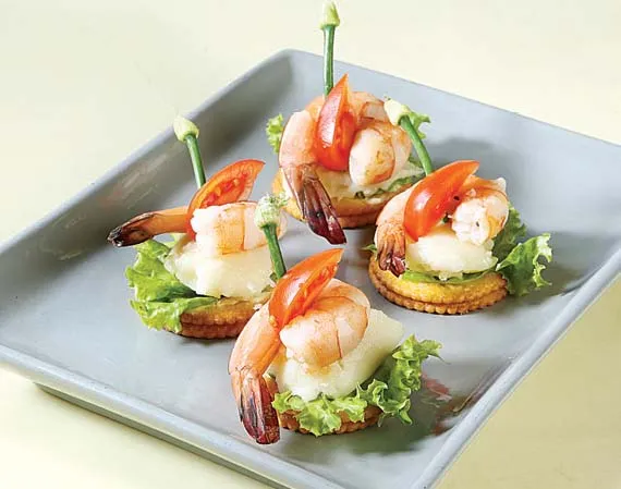 Kreasi Cracker Finger Food