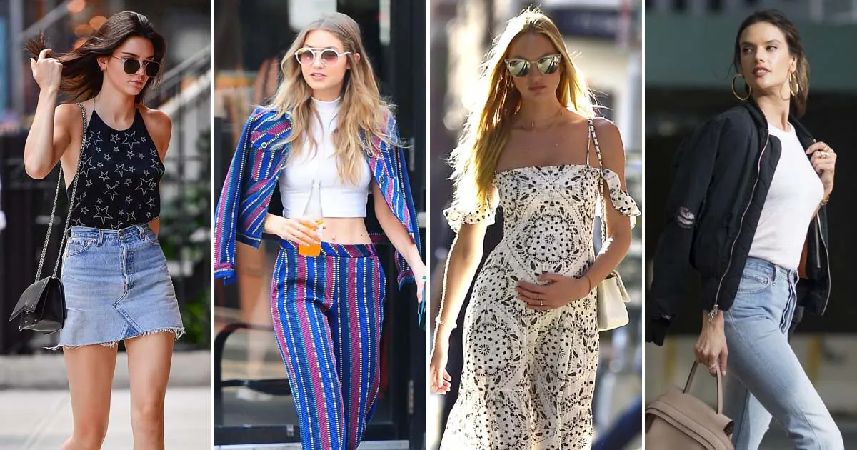 5 Inspirasi Gaya Kasual Dari Model Papan Atas