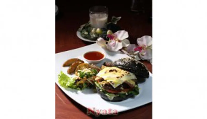 Black Island Beef Burger
