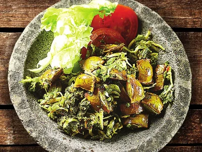 Sambal Petai Teri Cabe Hijau