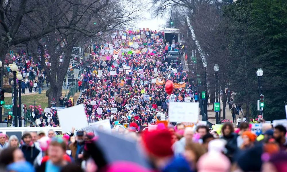 Lucunya Papan-papan di Women’s March