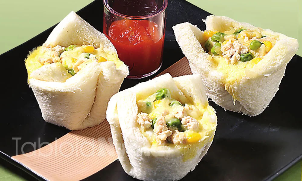 Roti Tawar Kukus Ragout untuk Buah Hati Anda