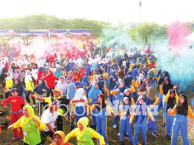 Fun Color Aerobic Mojokerto