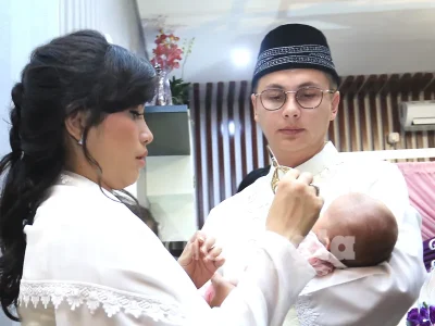 Andhika Pramata dan Ussy Sulistyowati