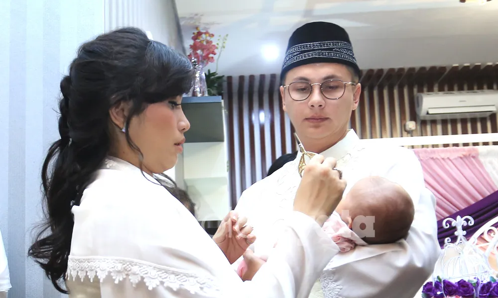 Andhika Pramata dan Ussy Sulistyowati Ragu Gelar Syukuran Aqiqah Putrinya