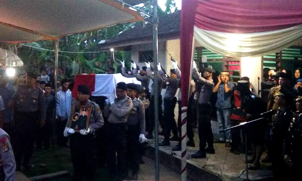 Bripda Ridho Setiawan, Akhirnya Pulang untuk Selamanya