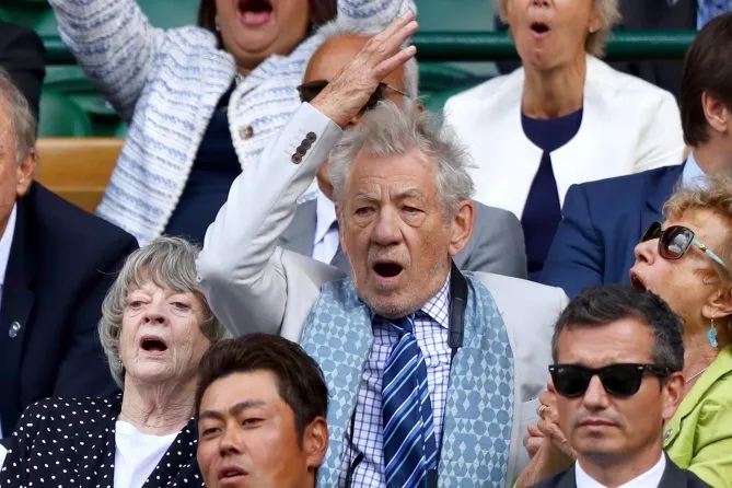 Ekspresi Gandalf dan McGonagall Lebih Seru Dari Wimbledon Sendiri