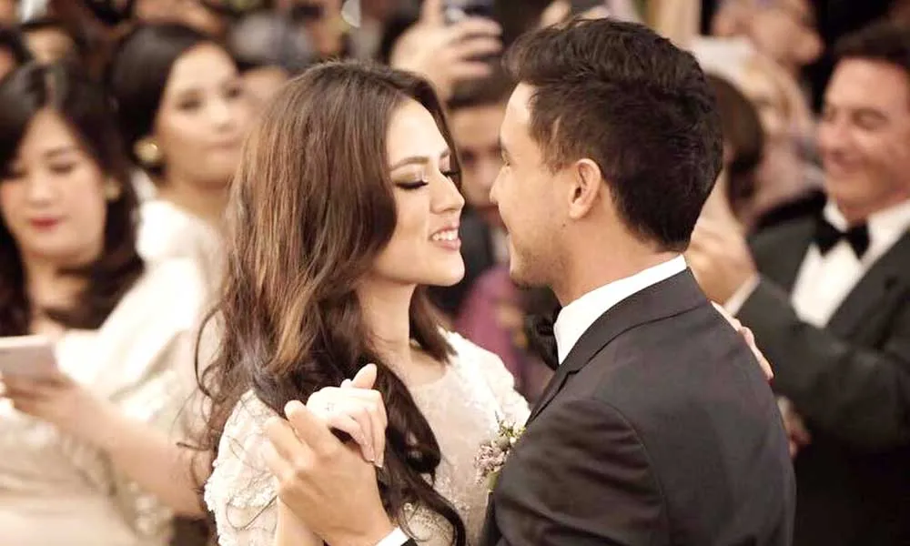 Yuk Intip Indahnya Resepsi Pernikahan Raisa-Hamish