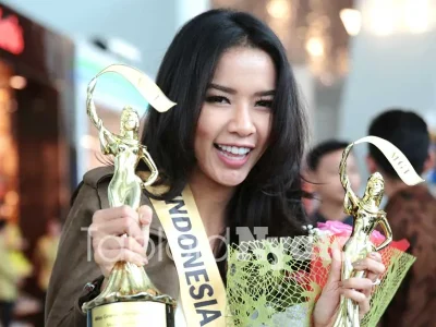 Dea Rizkita di Miss Grand