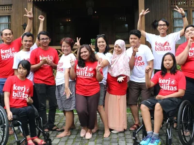 kaum difabel cari kerja