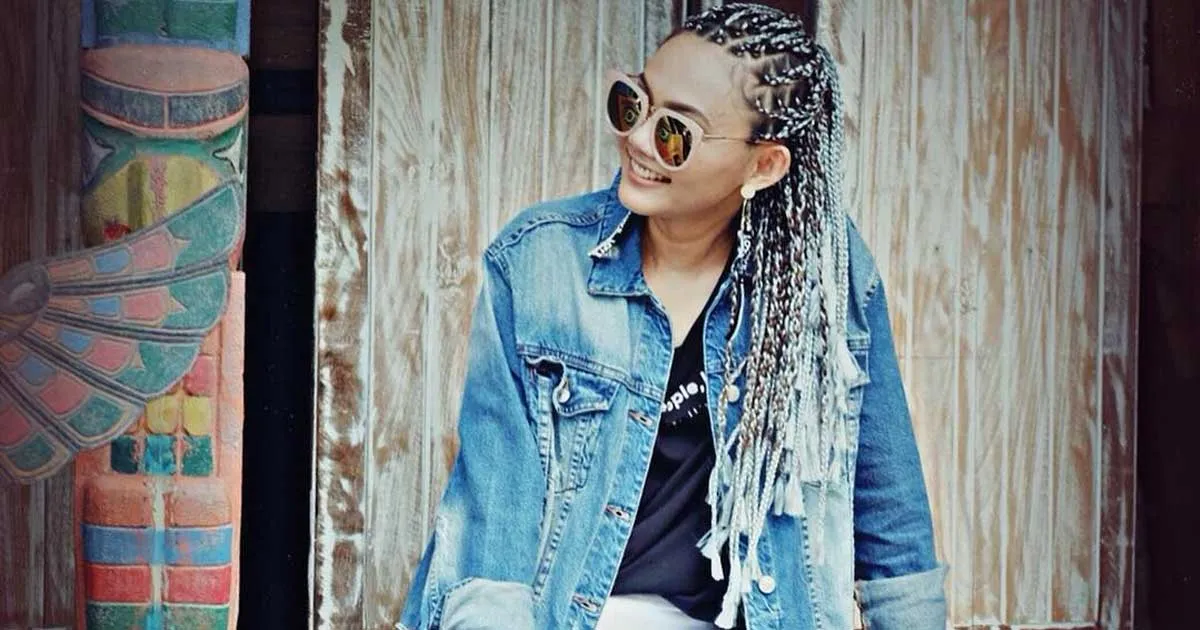Rambut Baru Rina Nose Kini Ala Penyanyi Hip Hop
