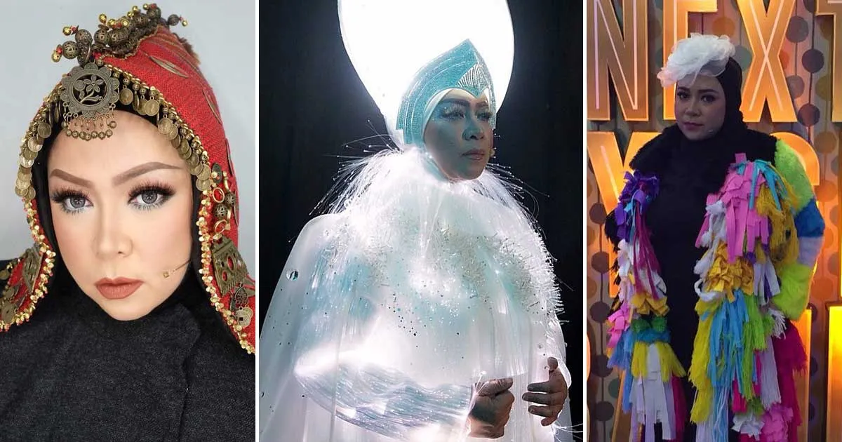 5 Foto Ini Buktikan Gaya Melly Goeslaw yang Tetap Unik Meski Berhijab