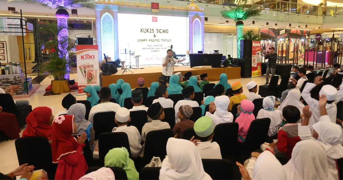 Kreatif Bersama Nyata-Koki di Demo Masak Kukis dan Lomba Hias Toples
