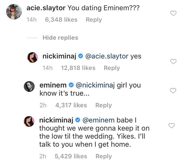 nicki-minaj dan eminem pacaran