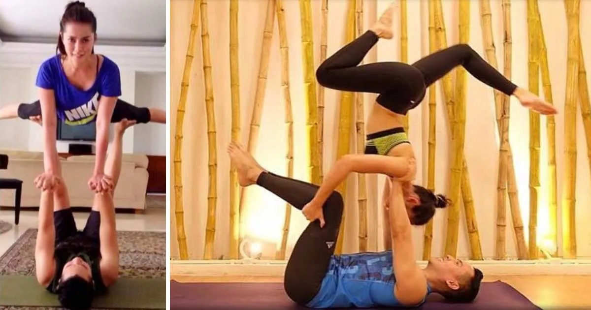 7 Artis Ini Gemar Banget Olahraga Acroyoga