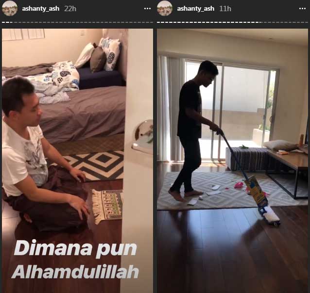 keluarga anang-hermansyah-di-los angeles