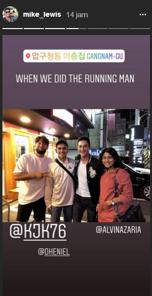 Mike Lewis Ketemu Kim jong kook