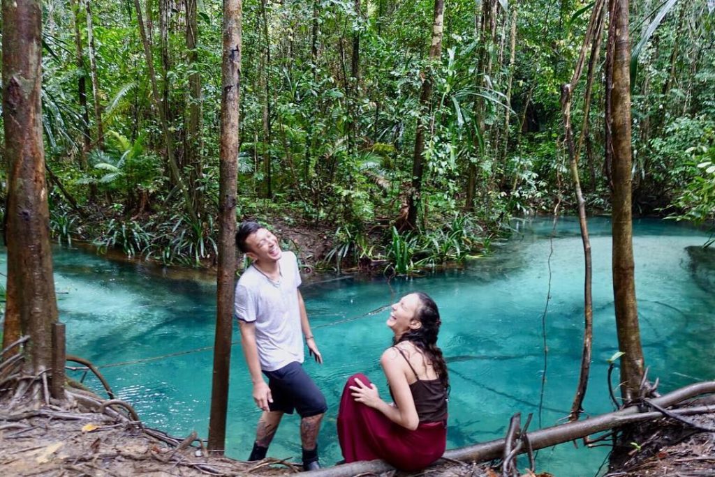 nadine Chandrawinata dan Dimas Anggara