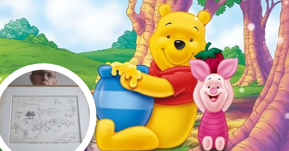 Luar Biasa! Peta Asli Winnie-the-Pooh Terjual Rp 8,2 Miliar