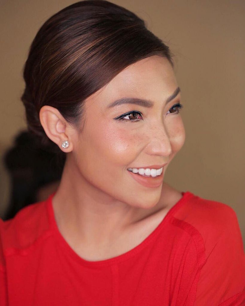ayu-dewi freckles makeup