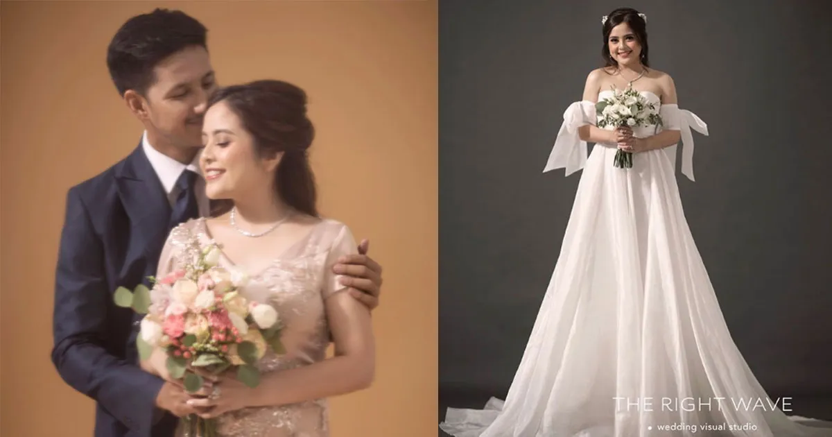 Tampil Cantik dalam Gaun Pengantin, Tinggi Badan Tasya Kamila Jadi Sorotan