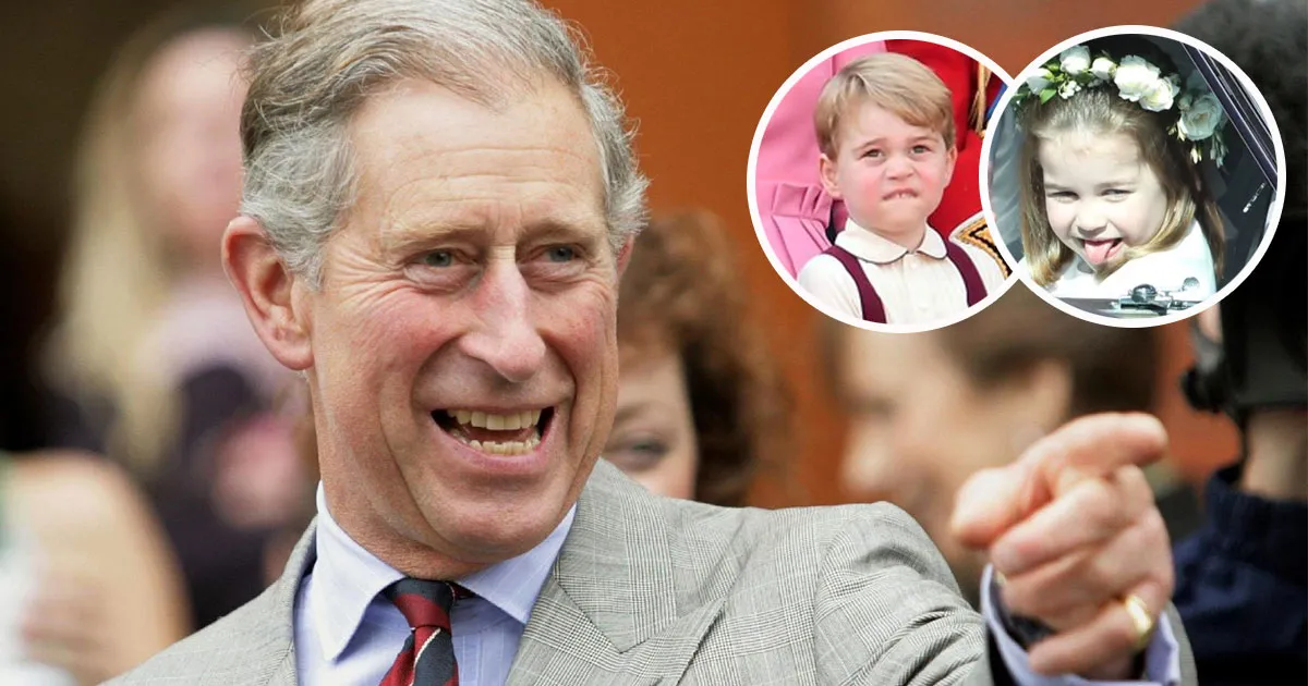 Pangeran Charles Kewalahan dengan Kenakalan George dan Charlotte