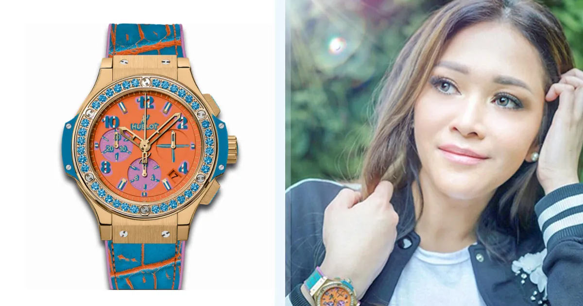 Jam Tangan Limited Edition Maia Estianty, Benarkah Hadiah dari Irwan Mussry?