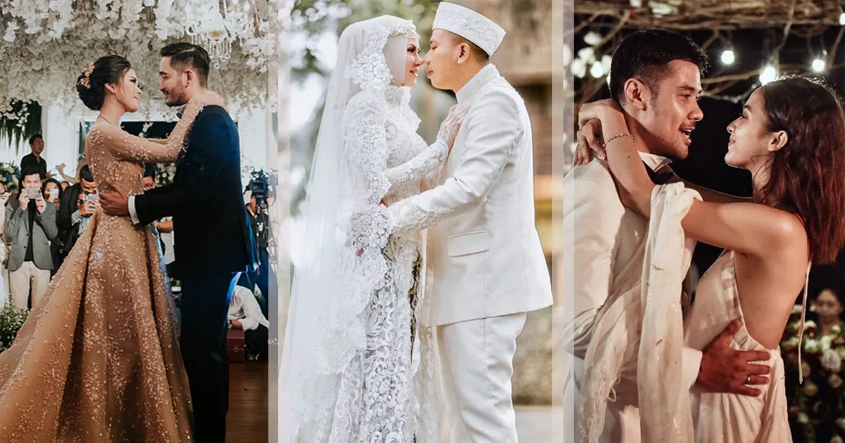 20 Pasangan Seleb Ini Pilih Tahun 2018 untuk Menikah