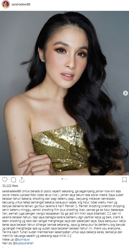 karir sandra-dewi