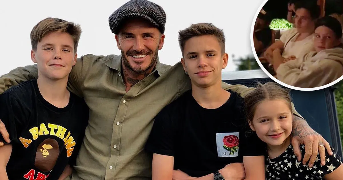 Liburan di Bali, Anak David Beckham Ketakutan Nonton Pertunjukan Tari