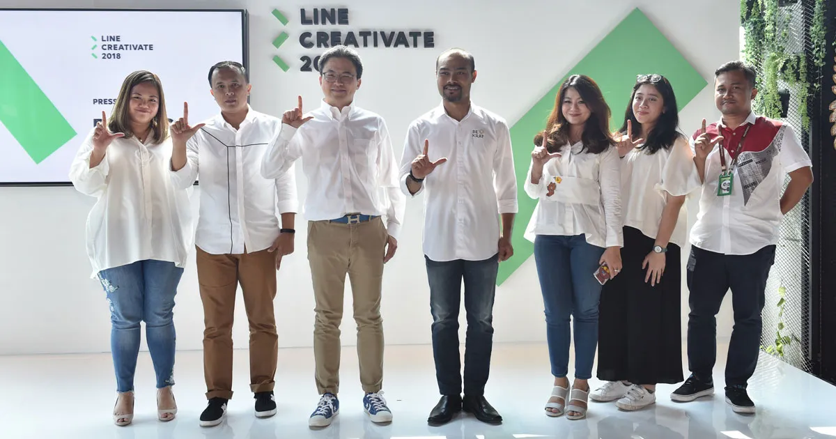 Serukan Bangga Indonesia Melalui Kompetisi LINE Creativate 2018