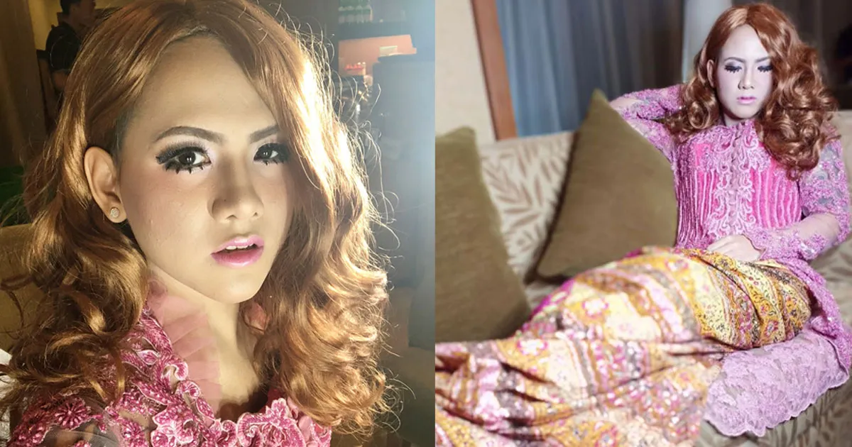 Tampil Feminim dengan Kebaya, Evelin Dibilang Mirip BCL
