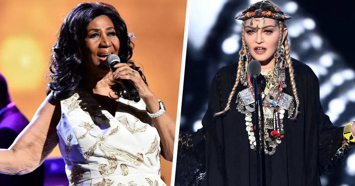 Madonna Dikecam Usai Berikan Pidato untuk Mendiang Aretha Franklin