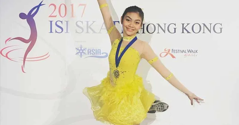 10 Pesona Sasi Kirana, Putri Anjasmara yang Jadi Atlet Ice Skating