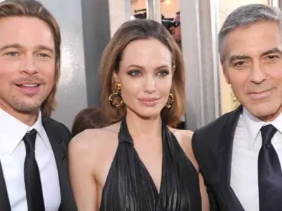 george-clooney-dan-brad-pitt angelina jolie