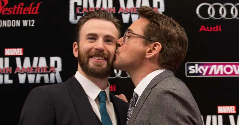 Unggahan Emosional RDJ Merespons Salam Perpisahan Chris Evans