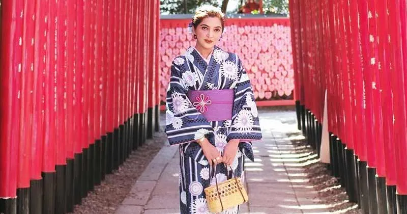 Anggunnya Ashanty dalam Balutan Kimono Layaknya Wanita Jepang