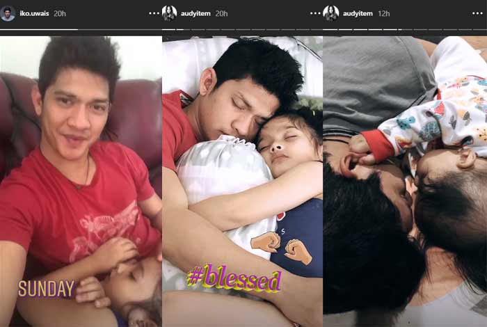 Iko Uwais dan keluarga