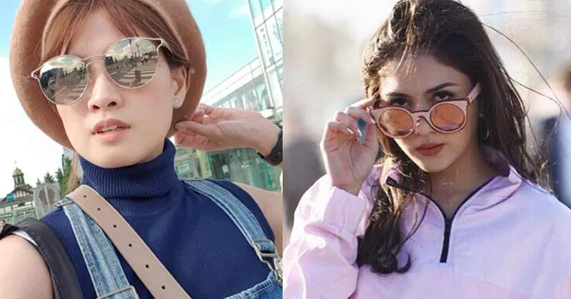 11 Gaya Trendy Para Artis Gunakan Kembali Kacamata Model Jadul