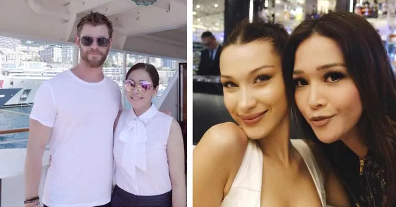 Senangnya Maia Estianty Foto Bareng dengan 5 Selebriti Dunia