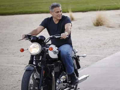 motor-gede-george-clooney-dilelang