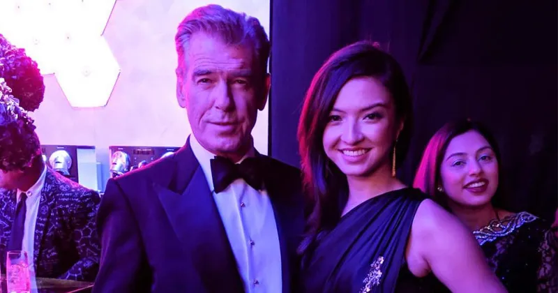 Digandeng Mesra Pierce Brosnan, Raline Shah Siap Jadi Bond Girl?