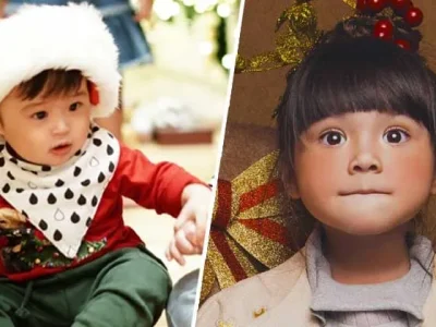 anak-artis-merayakan-natal