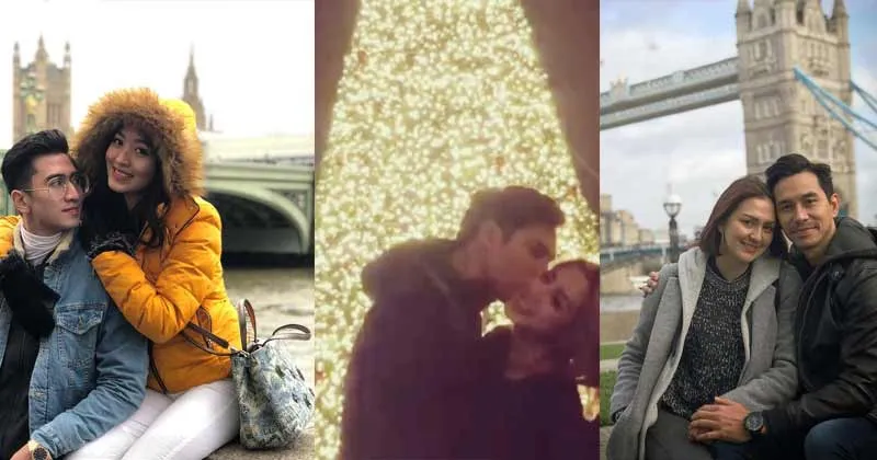 Menengok Serunya Liburan Akhir Tahun Para Artis di Luar Negeri