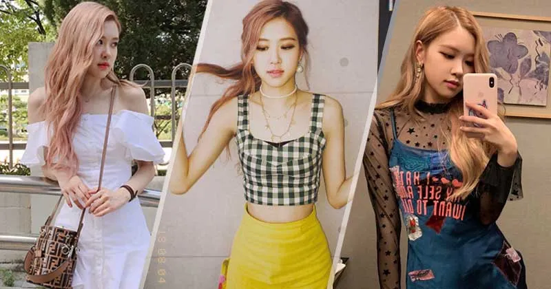 10 Gaya OOTD Girly Ala Rose Blackpink yang Imut Banget