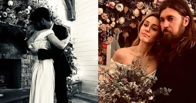 Suasana Syahdu di Balik Pernikahan Diam-diam Miley Cyrus dan Liam