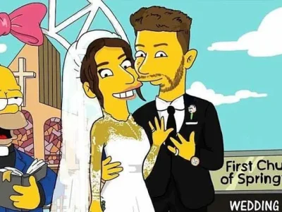 nick-jonas-dan-priyanka-chopra jadi the simpsons