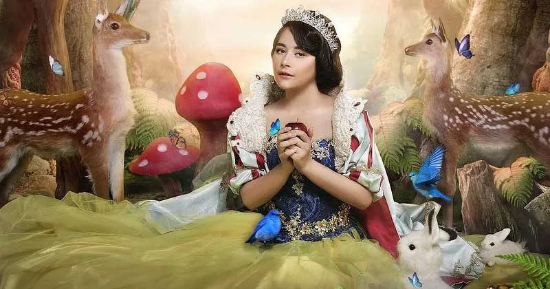 Ketika Prilly Latuconsina Berubah Menjadi Snow White