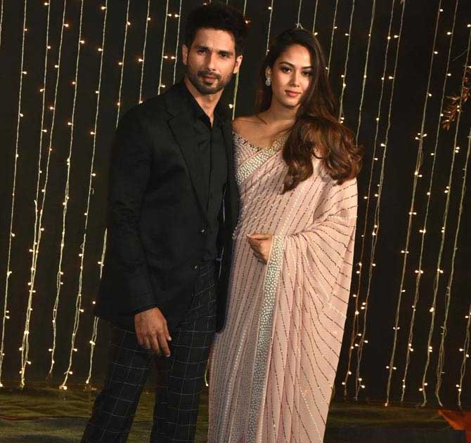 shahiid-kapoor-and-mira di resepsi pernikahan priyanka chopra